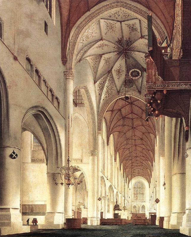 Interior of the Church of St Bavo in Haarlem, Pieter Jansz Saenredam